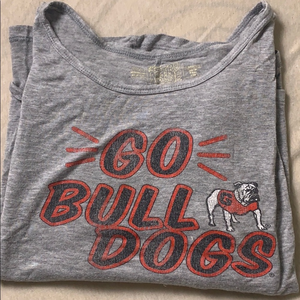 UGA bulldogs loose T-shirt